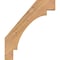 Ekena Millwork 3 1/2"W x 22"D x 26"H Merced Smooth Knee Brace, Western Red Cedar BRC04X22X26MRC00SWR - alternate 4